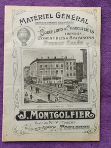 Catalogue de vente de matériel de boucheries et charcuterie fin 19eme siècle - Foto 1 di 14