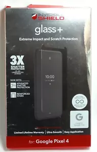 ZAGG - InvisibleShield Glass+ Screen Protector for Google Pixel 4 - Picture 1 of 2