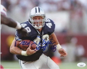 Daryl Moose Johnson Autographed Cowboys Signed Photo JSA COA Auto Signature - Picture 1 of 2