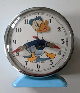 Extremely Rare-Bayard late 60’s animated Donald Duck clock-VG++ working ord - Picture 1 of 5