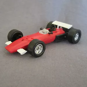 Vintage 788D Mini Luxury Plastic Toy France Ferrari 312 B F1 Red 1:43  - Picture 1 of 6