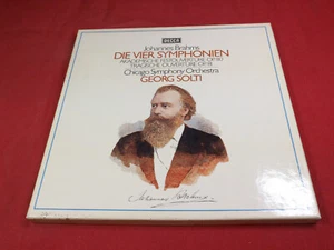 Brahms  DIE VIER SYMPHONIEN  Solti - Decca Germany 4 LP-Box near mint - Bild 1 von 3