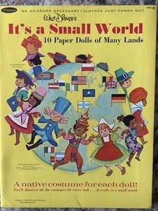 Walt Disney’s It’s A Small World Paper Doll Book 1966 - Picture 1 of 1