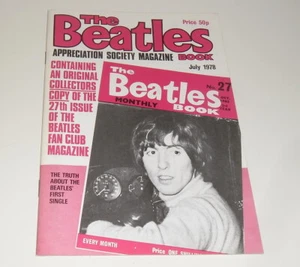 THE BEATLES APPRECIATION SOCIETY MAGAZINE BOOK - JULY 1978 - NUMBER 27 - Imagen 1 de 1