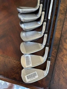 taylor made sim max2 irons senior shaft graphite 5 to AW - Excellent Cond - used - Picture 1 of 15