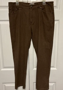 Peter Millar Herren Gr. 36 Braun Flanell Five Pocket Hose MF18B01 - Bild 1 von 11