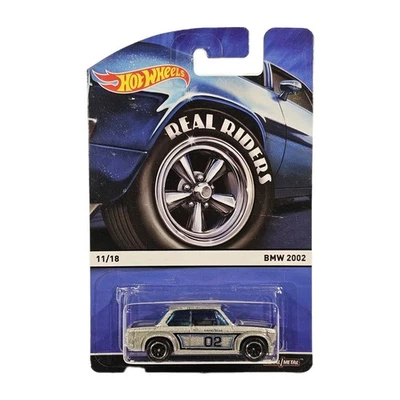 Hot Wheels BMW Heritage Real Riders Series 2002 nuevo coche diecast plateado 1:64 Foto 1 de 4