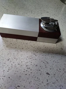 Ronson 1960 Modernist Cigarette Box With Lighter In Cedar Wood And Aluminum - Picture 1 of 11