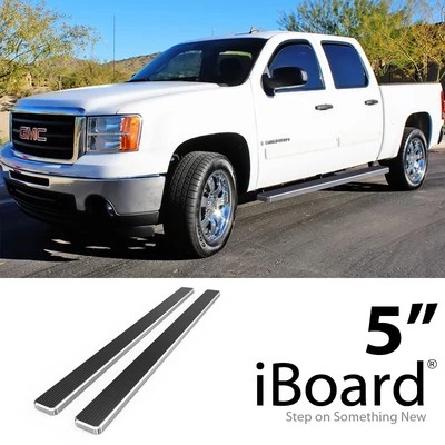 APS Polished Stainless Steel Step Fit Chevy Silverado GMC Sierra Crew Cab 01-13 Foto 1 de 4