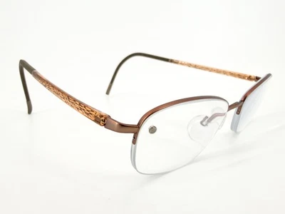 Silhouette 4453 Titan Eyeglasses FRAMES 6057 Brown 50[]18-135 Matte L603 - Image 1 of 4