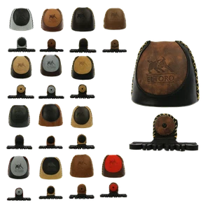 Carcaj de montaje elTORO diferentes colores, para arco recurvo en cuero, seguro para flechas - Imagen 1 de 35