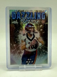 2024 Topps Chrome Football Bo Nix Dazzling Debuts #DD-6 SSP CASE HIT DEN Broncos - Picture 1 of 7
