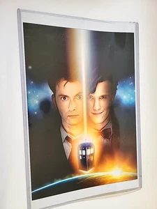 Doctor Who Poster David Tennant Matt Smith 11x17inches Tardis - Picture 1 of 2
