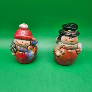 Snowmen Salt & Pepper Shakers 2-Piece Set - Picture 1 of 13