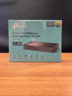TP-Link 9 Port Fast Ethernet 10/100Mbps - Image 1 of 4