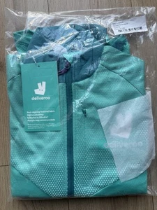 Deliveroo Mid Layer Standard Mens Jacket windbreaker Reflective Size M New D384 - Picture 1 of 3