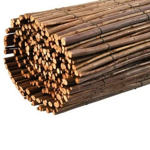Willow Cane Fence Screen Roll Garden Fencing 4m Long Panel Outdoor Screening - Picture 1 of 6