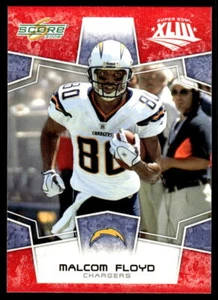 Malcom Floyd 2008 Score Super Bowl XLIII Card #266 - Picture 1 of 2