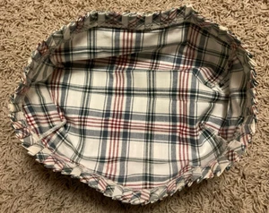 Longaberger Osterkorb Einlage Markttag kariert - Bild 1 von 4