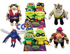 Playmates Teenage Mutant Ninja Turtles Mutant Mayhem 8  Plush Toys - You Choose