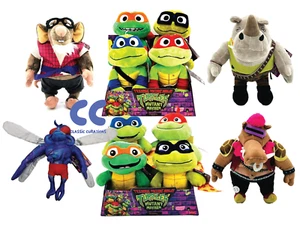 Playmates Teenage Mutant Ninja Turtles Mutant Mayhem 8 Zoll Plüschtiere - Sie wählen - Bild 1 von 48