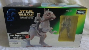 NEW MIB STAR WARS 1997 POWER OF THE FORCE POTF LUKE SKYWALKER AND TAUNTAUN SET - Picture 1 of 2