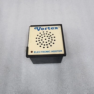 VERTEX ELECTRONIC BUZZER 90W 110MR ELECTRONIC HOOTER 1W-90DB 24VDC - Image 1 of 4