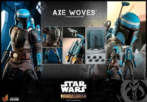STAR WARS The Mandalorian - Hacha Tejida HOT TOYS 1/6 30 cm - Imagen 1 de 8