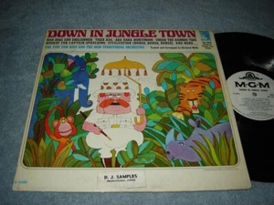 The Yum Yum Kids - Down in Jungle Town LP MGM white label promo Mono rare kids - Picture 1 of 3