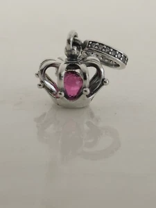 AUTÉNTICO ENCANTO COLGANTE DE CORONA REAL PANDORA #790231C01 - Imagen 1 de 3