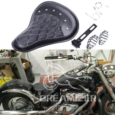 Motorcycle Solo Seat Bobber Black Kit For Suzuki Boulevard C50 C90 M109R M50 M90 - Image 1 of 4