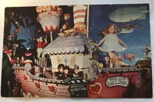 Buena Park California Shirley Temple Movieland Wax Museum Postcard 1950s - Picture 1 of 8