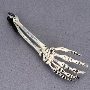 2 Pcs Realistic Skeleton Hands Life Size Arm Ghost Horror Party Decor - Picture 1 of 12