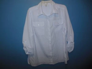 Womens Studio Works Blouse 1X Pastel Purple - Picture 1 of 3