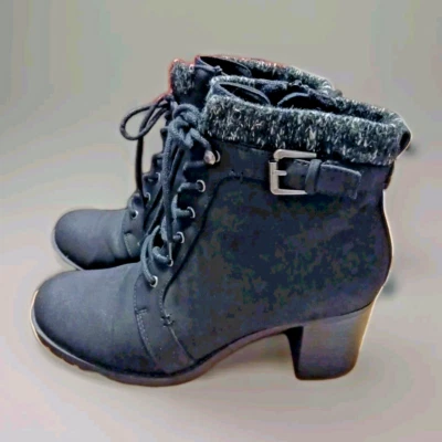 BOTINES KIM ROGERS TORI NEGROS Talla 8M Foto 1 de 4