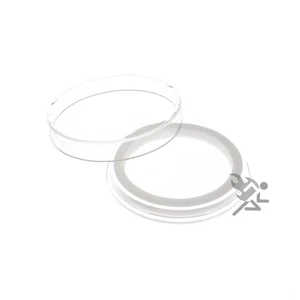 Elemetal Series Coin Capsules Air-Tite Holder High Relief 40mm White Ring 3 Pack - Picture 1 of 3