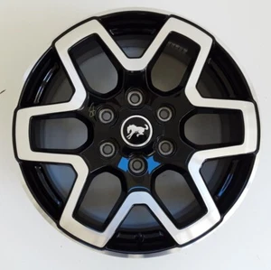 Ford Bronco 18" x 7.5" Factory OEM Wheel 2021-2023 Alloy Rim Black / Machined - Picture 1 of 10