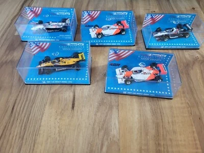 Lot Of 5 Minichamps Collection Indy Car World Series 1/64 Scale -#4, 6, 3, 9, 12 - Image 1 of 4