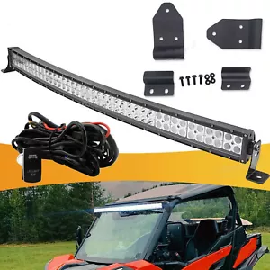 FIT Can-am Maverick Trail/Sport 1000 800 Roof 42'' Combo LED LIGHT BAR MOUNT KIT - Picture 1 of 9