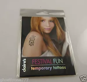 tatuaggi temporanei body art pelle festival divertimento piume pace tatuaggio - Foto 1 di 2
