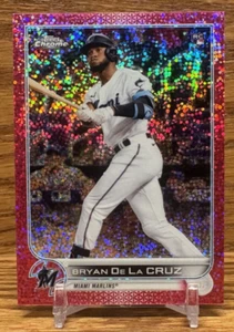 BRYAN De La CRUZ Magenta Sparkle Refractor /350 Rookie | 2022 Topps Chrome - Picture 1 of 2