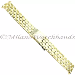 17-21mm Speidel Signet Collection Flexible 1/60-10KT RGP Clasp Band Reg 1334/32 - Picture 1 of 3