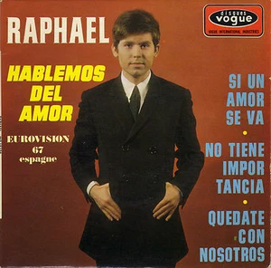 RAPHAEL HABLEMOS DEL AMOR FRENCH ORIG EP MANUEL ALEJANDRO - Picture 1 of 1