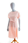 Vintage orig 80er Sommerkleid Kleid rosa Baumwolle S