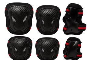 Adult Knee Pads Elbow Pads Wrist Guards 6 in 1 Protective Gear Set UK Sizs S,M,L - Picture 1 of 14
