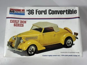 Ford Convertible Serie Hierro Temprano Monograma '36 Escala 1/24 #7570 ¡Sellado!! - Imagen 1 de 4