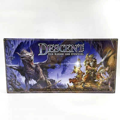 Descent Die Reise ins Dunkel | 1.Edition Grundspiel Brettspiel Deutsch OVP - Bild 1 von 4