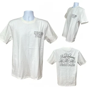 KENZO Paris T-Shirt Men’s White – Logo Front & Back – Short Sleeve Cotton Tee - Picture 1 of 7