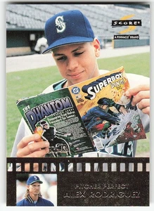 1997 Score #2 Alex Rodriguez BASEBALL Seattle Mariners - Picture 1 of 2