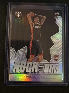 🔥Kel'el Ware 2024-25 Panini Totally Certified #17 Rock the Rim Mirror (RC) - Picture 1 of 2